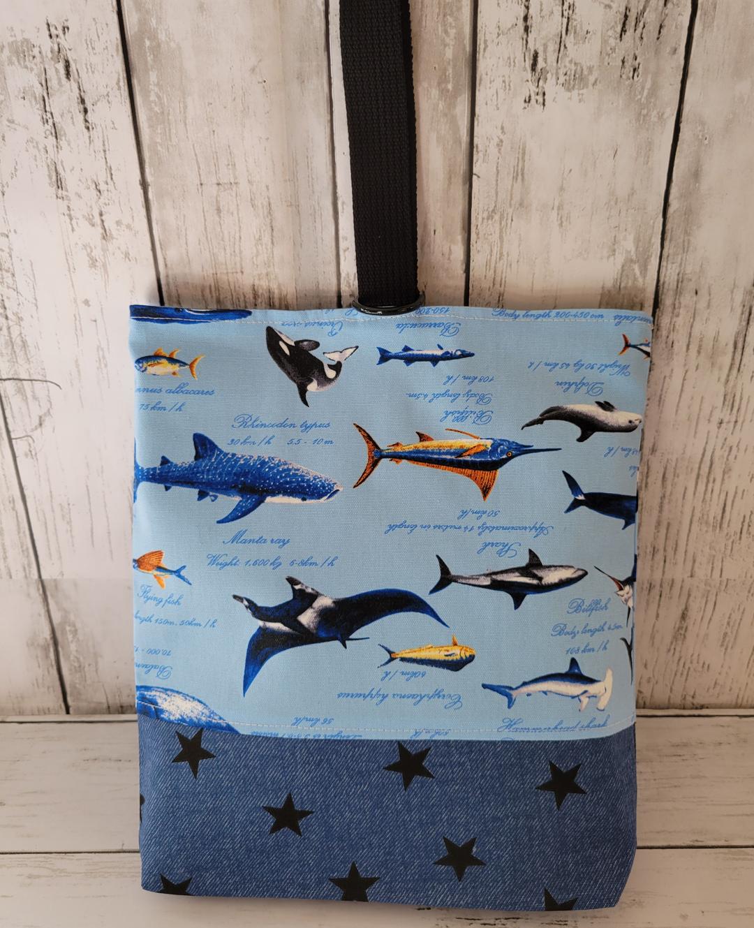 早割りセール入園入学セット 海 レッスンバッグ 体操服袋 ハンドメイド