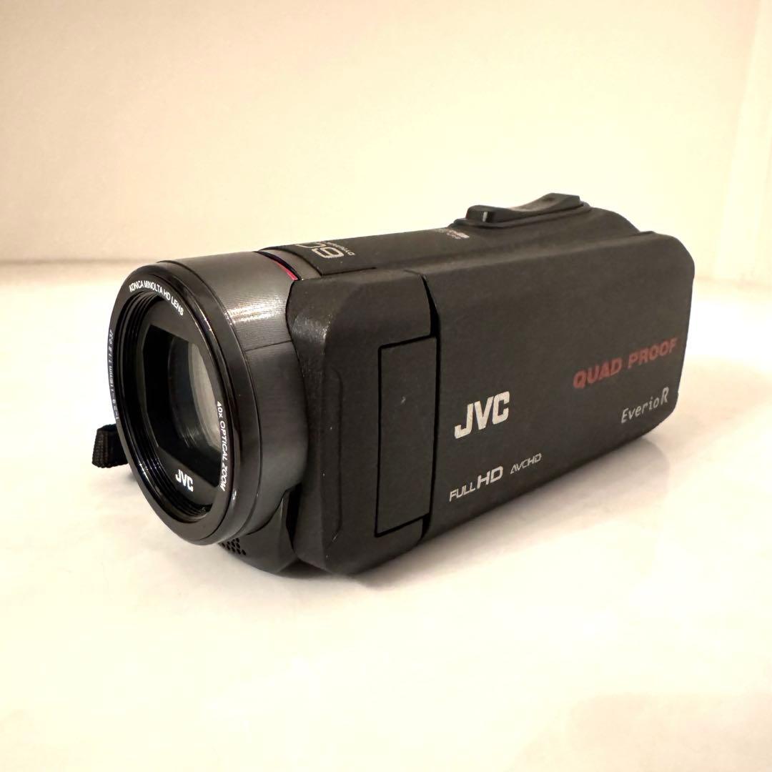 【美品】　JVCビデオカメラ　EverioR GZ-R75K-B