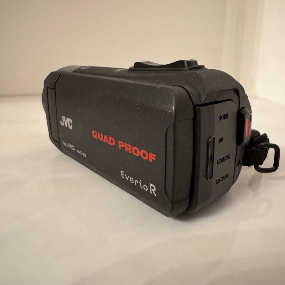 【美品】　JVCビデオカメラ　EverioR GZ-R75K-B