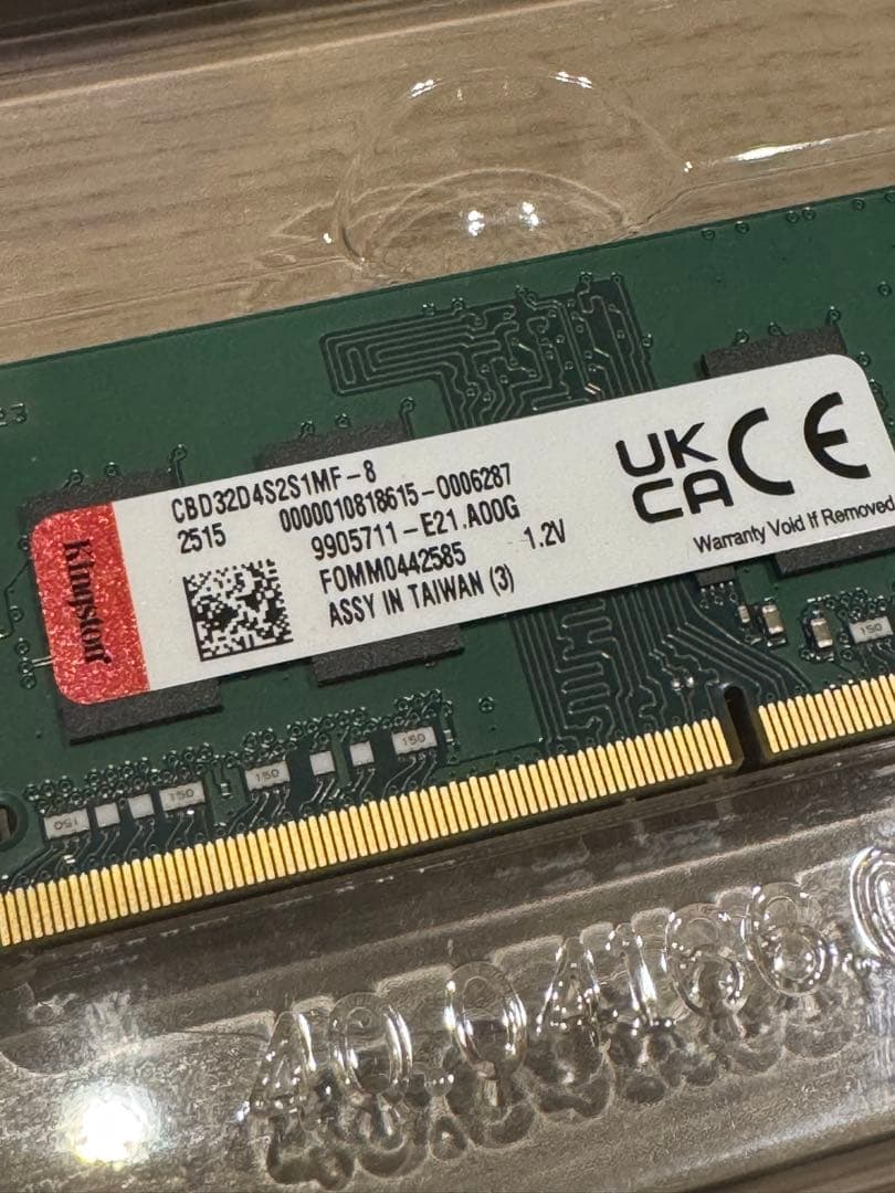 Kingston メモリ 8GB DDR ノートPC用　計16GB