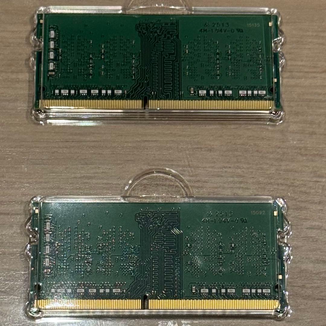 Kingston メモリ 8GB DDR ノートPC用　計16GB