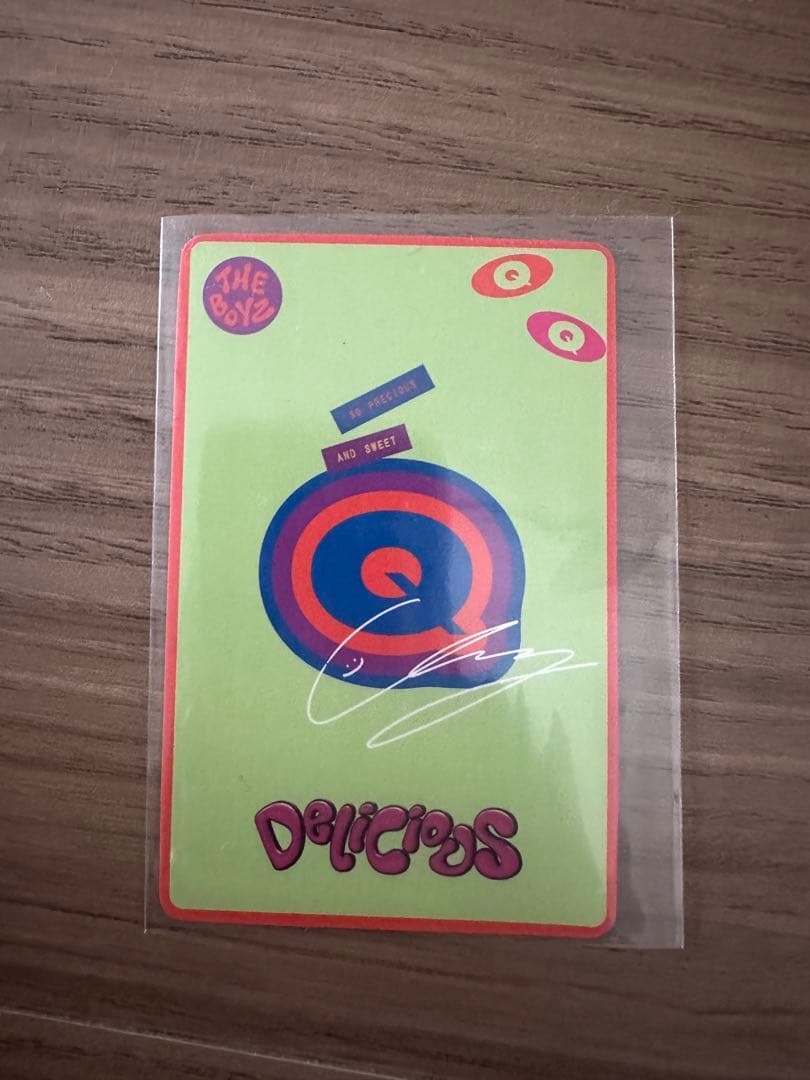 THEBOYZ Delicious 特典　キュー フォト付