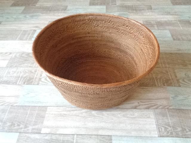 アウトレット品●楕円ボウル●大きめサイズ●模様●アタ●1098.2●アジアン雑貨