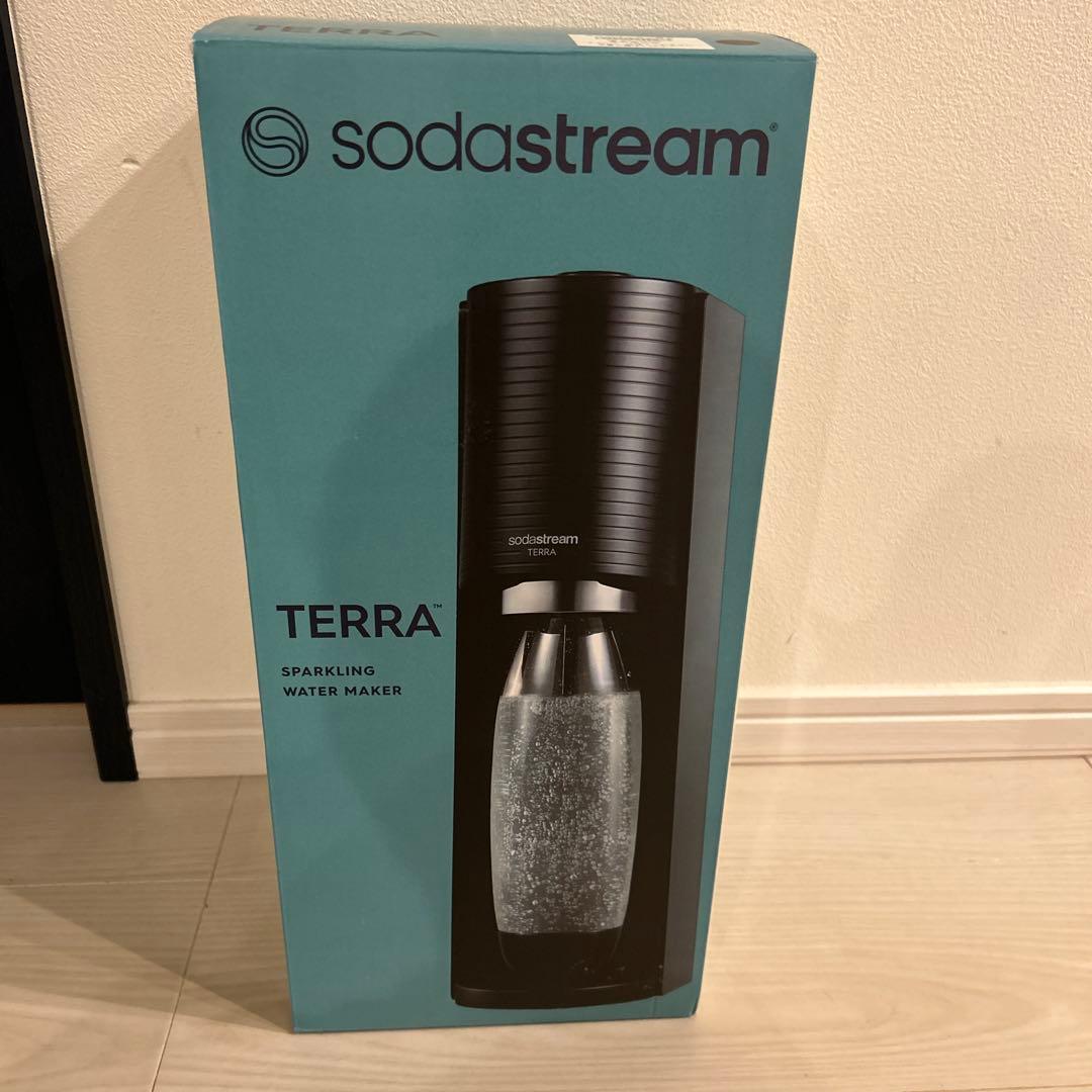 sodastream TERRA 炭酸水メーカー ブラック