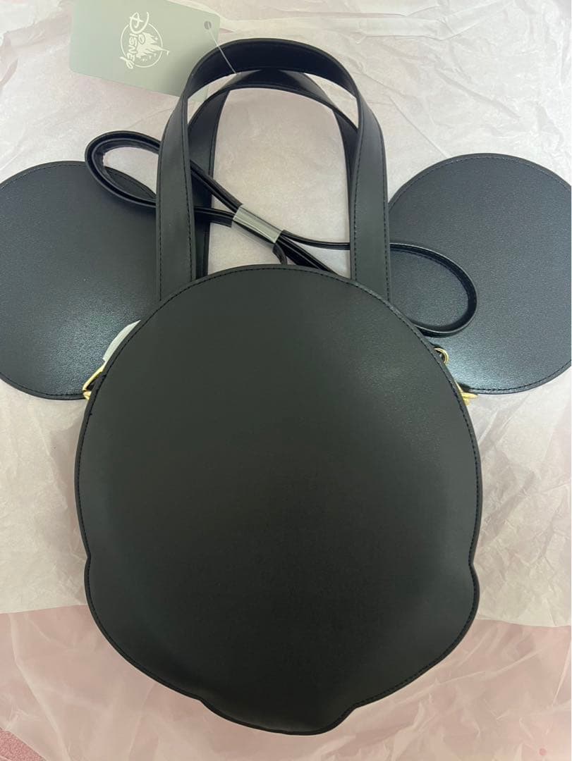 ディズニーストア　ミッキー トートバッグ　フェイス　トート　お顔バッグ