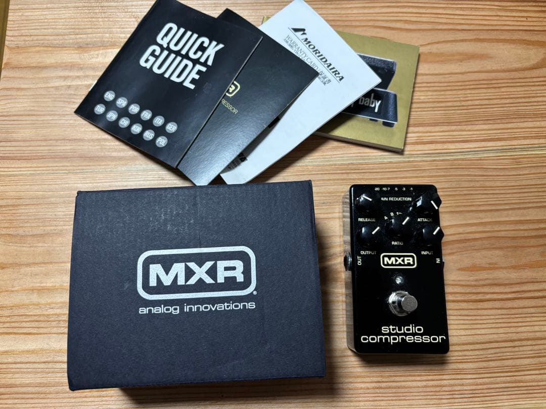 ギター MXR Studio compressor M76M