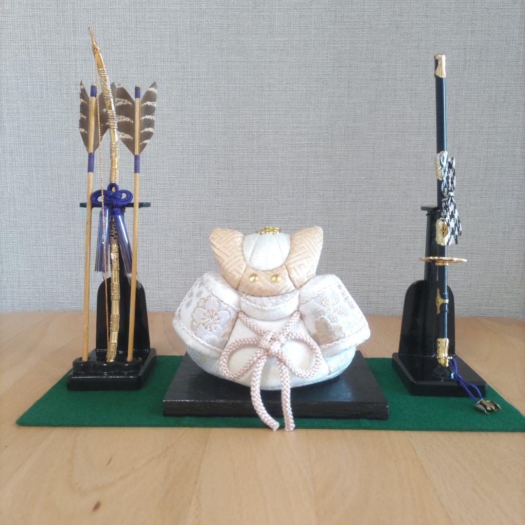 木目込人形　兜　❖兜&弓矢飾り❖こどもの日