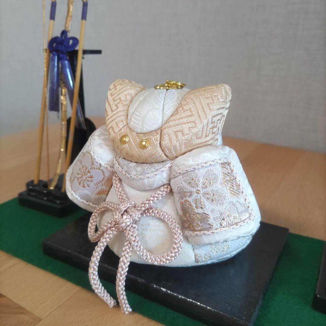 木目込人形　兜　❖兜&弓矢飾り❖こどもの日