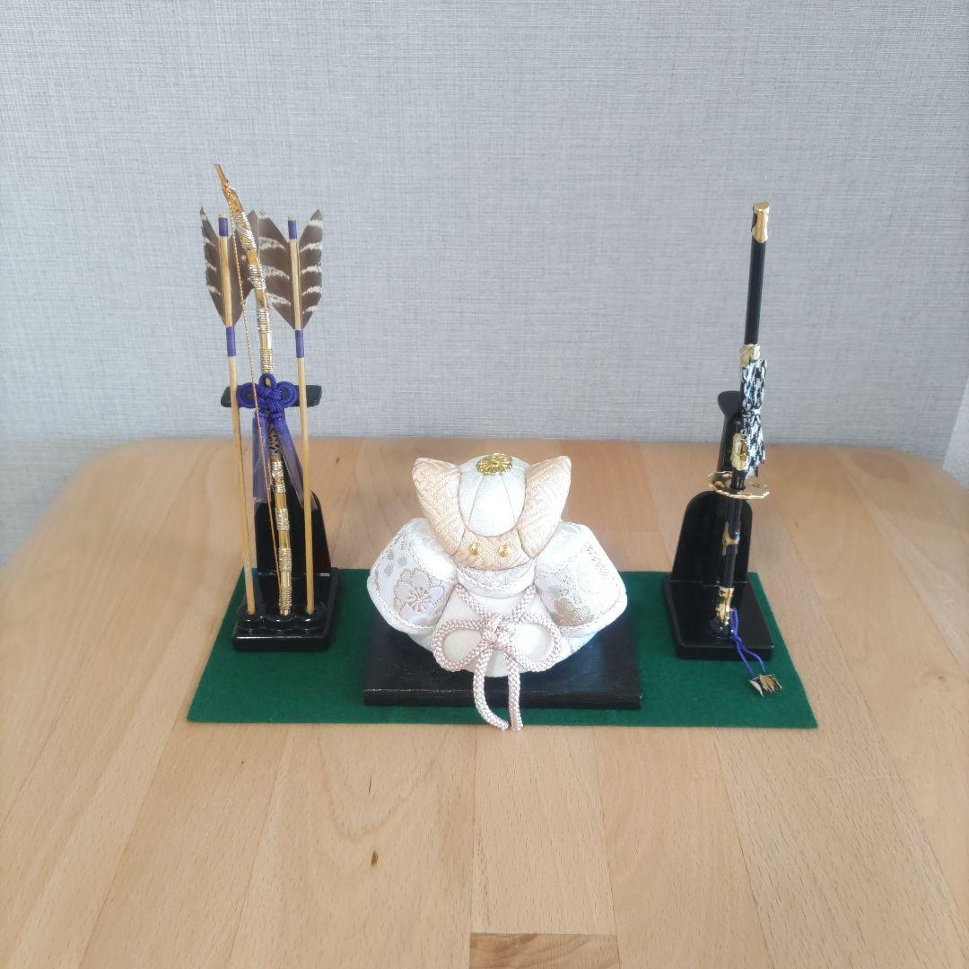 木目込人形　兜　❖兜&弓矢飾り❖こどもの日