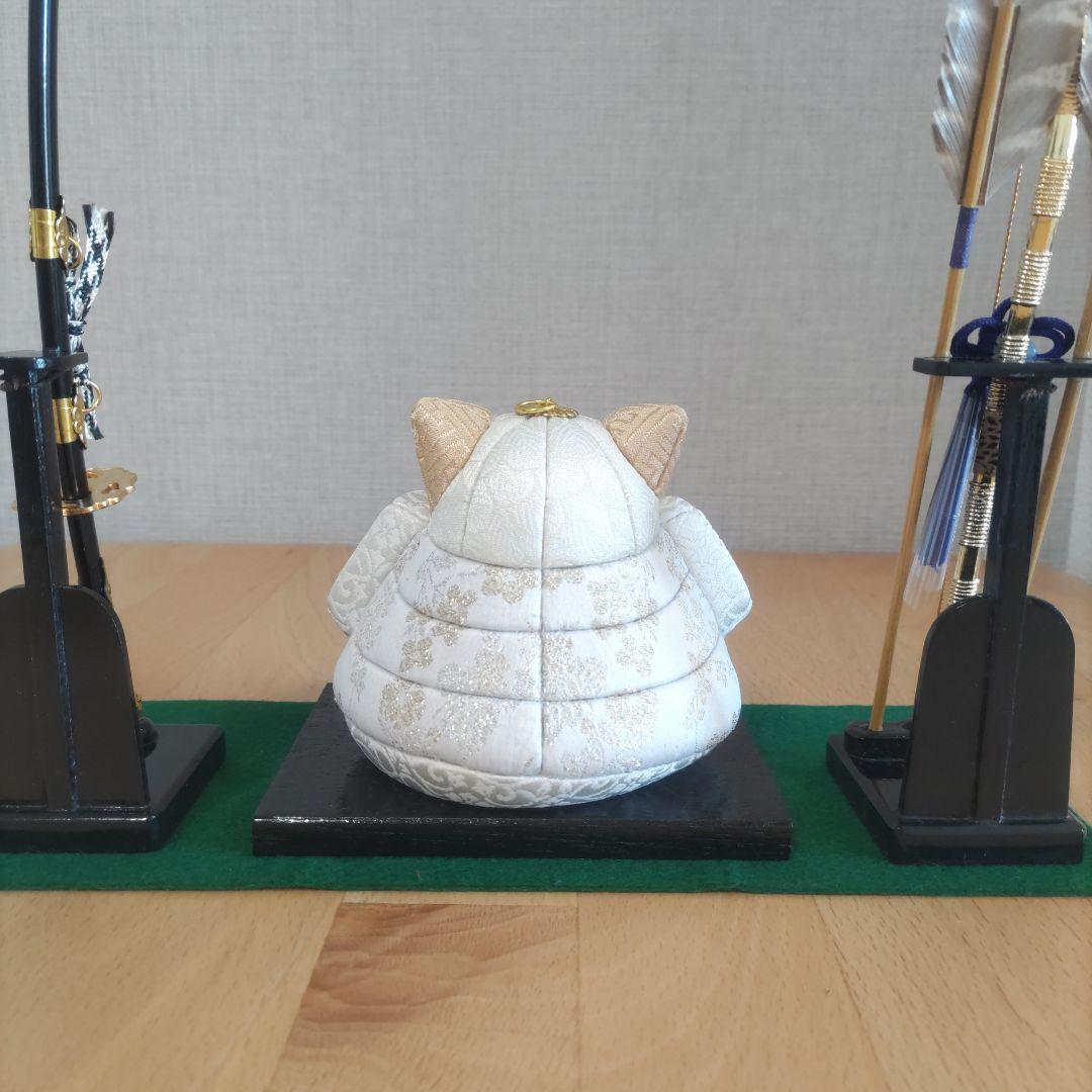 木目込人形　兜　❖兜&弓矢飾り❖こどもの日