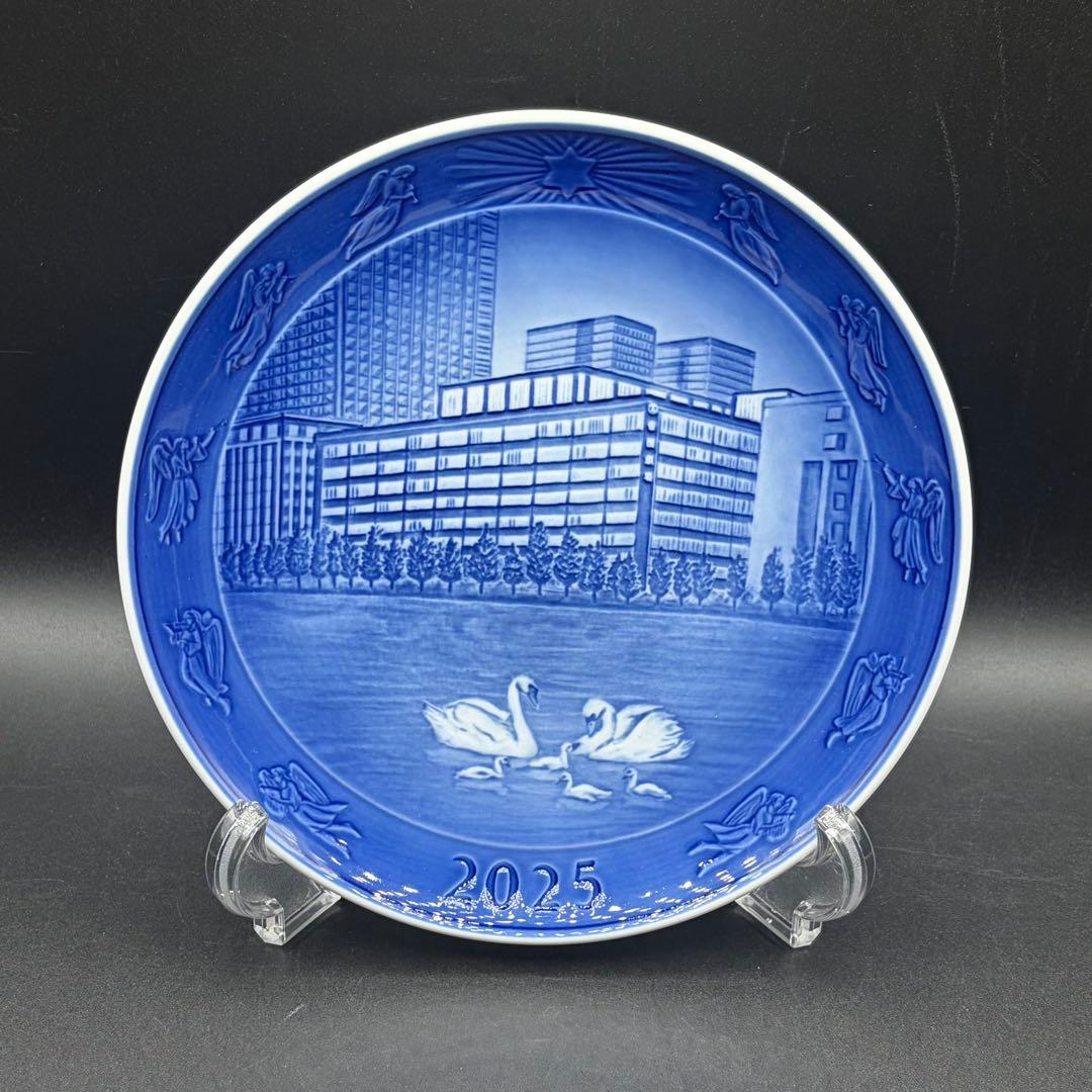 未使用 ロイヤルコペンハーゲン 帝国劇場 記念プレート 2025