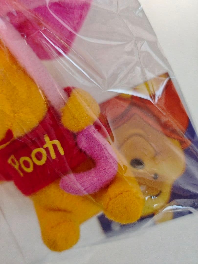 激レア　プーさん　レトロ　マスコット　ストラップ　ぬいぐるみ　DISNEY　希少