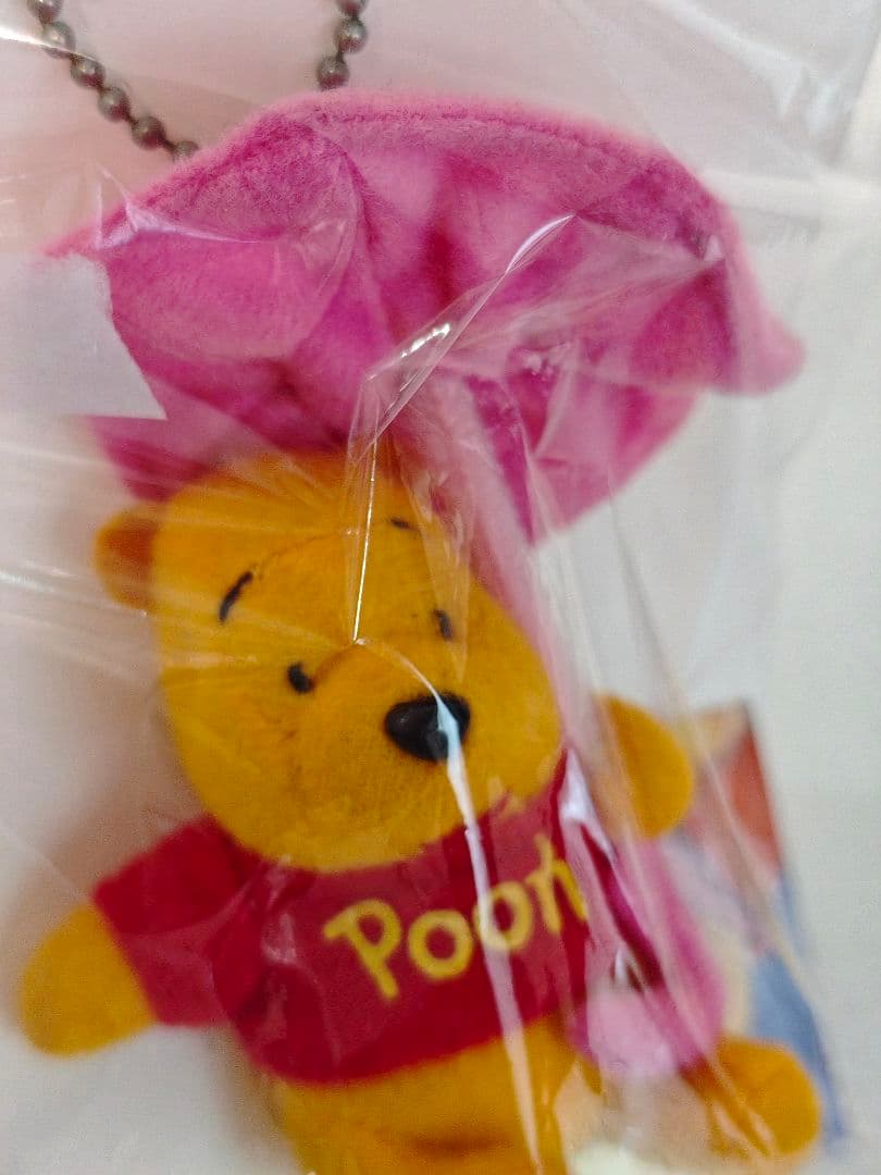 激レア　プーさん　レトロ　マスコット　ストラップ　ぬいぐるみ　DISNEY　希少