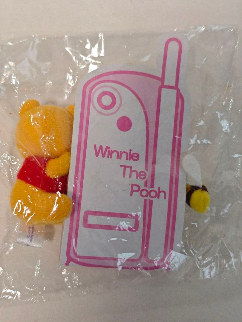 激レア　プーさん　レトロ　マスコット　ストラップ　ぬいぐるみ　DISNEY　希少