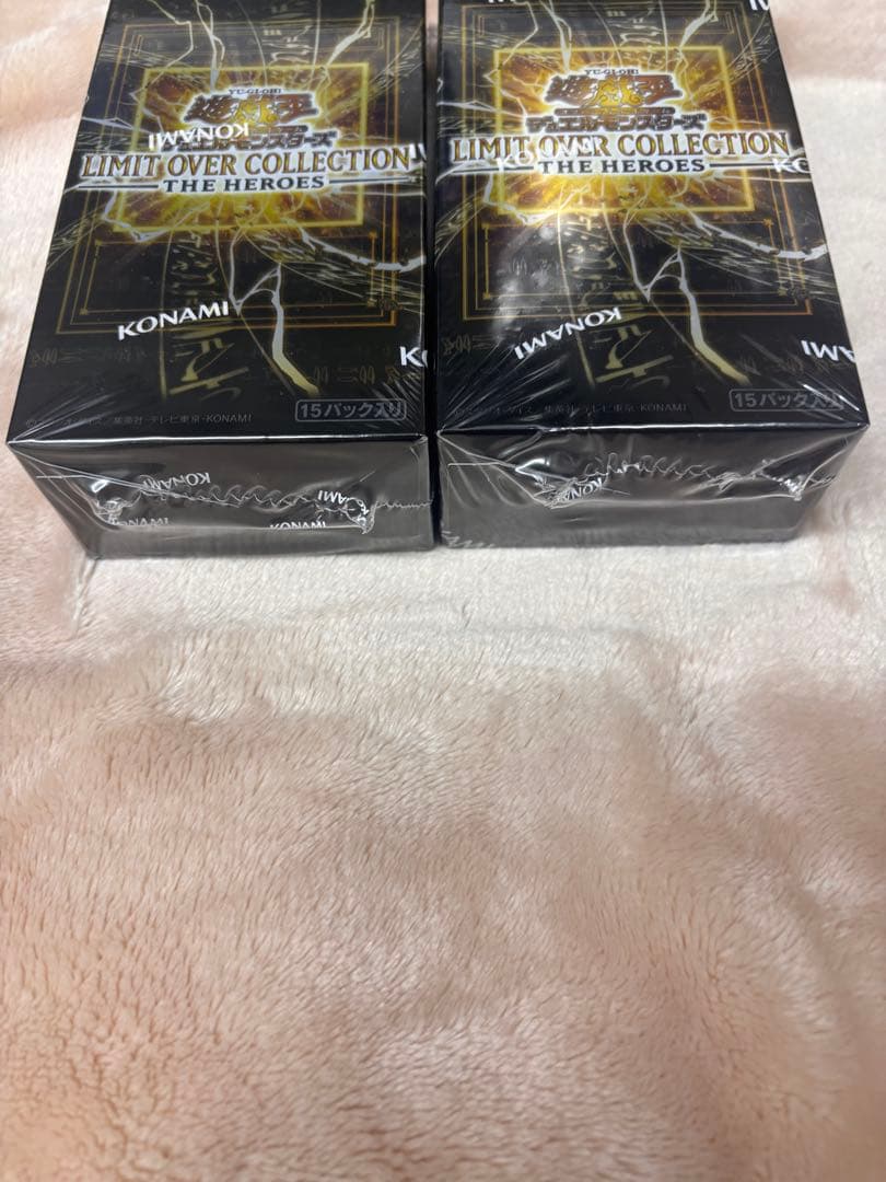 【シュリンク付き】遊戯王リミットオーバーコレクションTHE HEROES 2箱