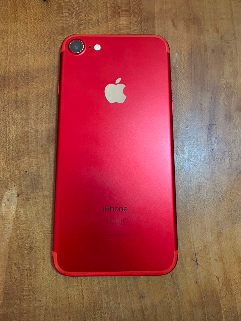 iPhone 7本体 レッド128GB