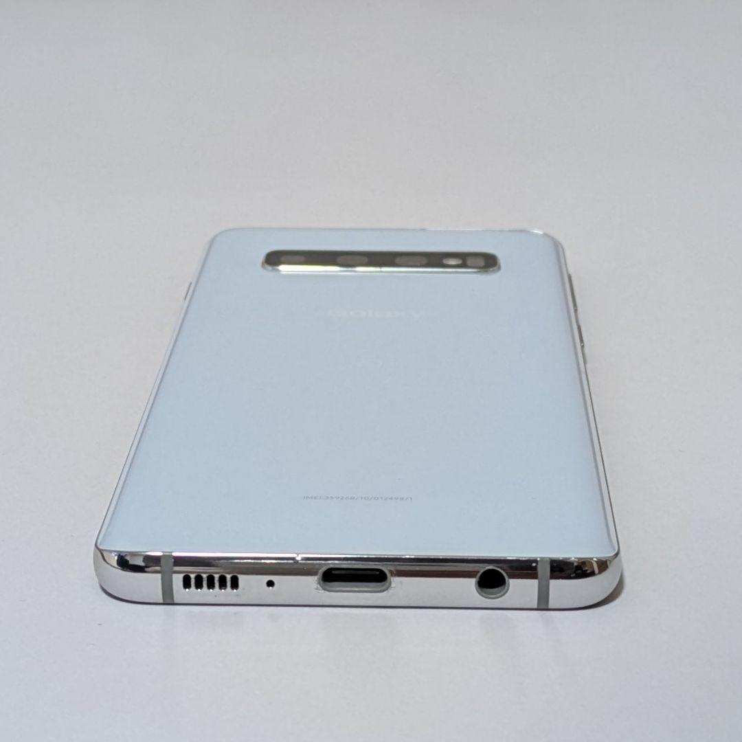 【概ね美品】Galaxy S10 SM-G973C 白 ドコモ SIMフリー