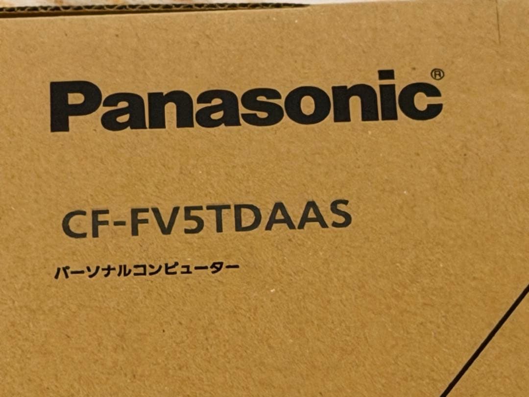 Windowsノート本体 Panasonic Let's note CF-FV5TDAAS