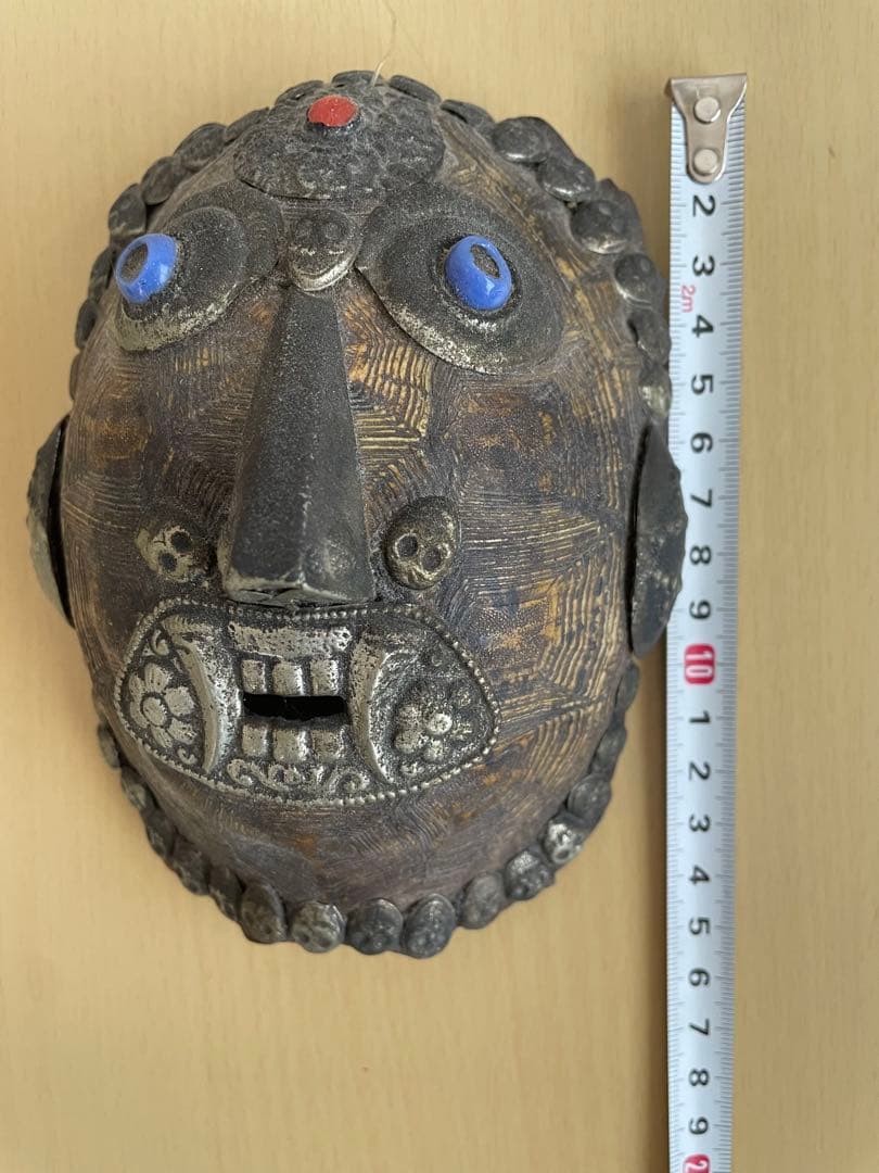 (希少) チベタン・スカルマスク　Tibetan skull mask