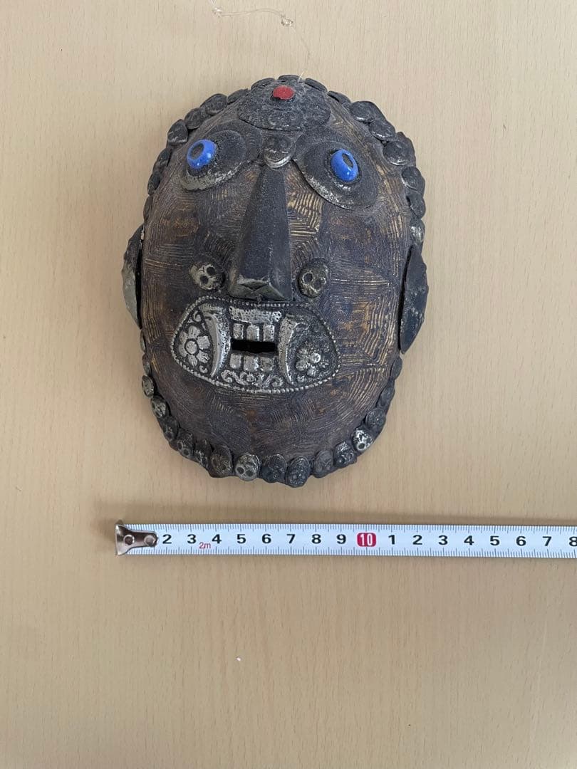 (希少) チベタン・スカルマスク　Tibetan skull mask