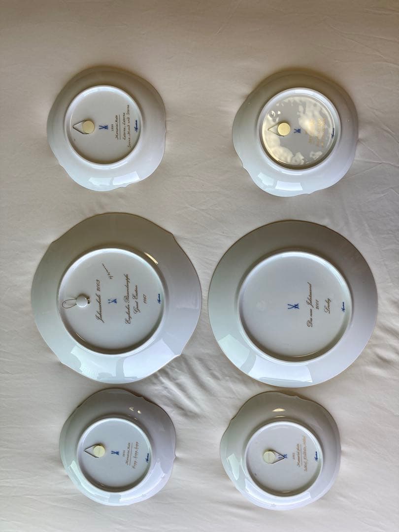 マイセン　メモリアルプレート