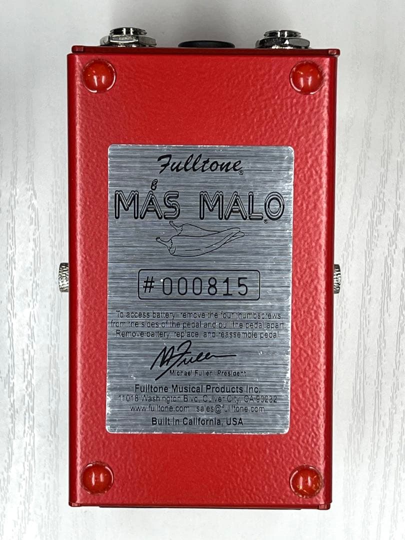 ギター Fulltone MAS MALO