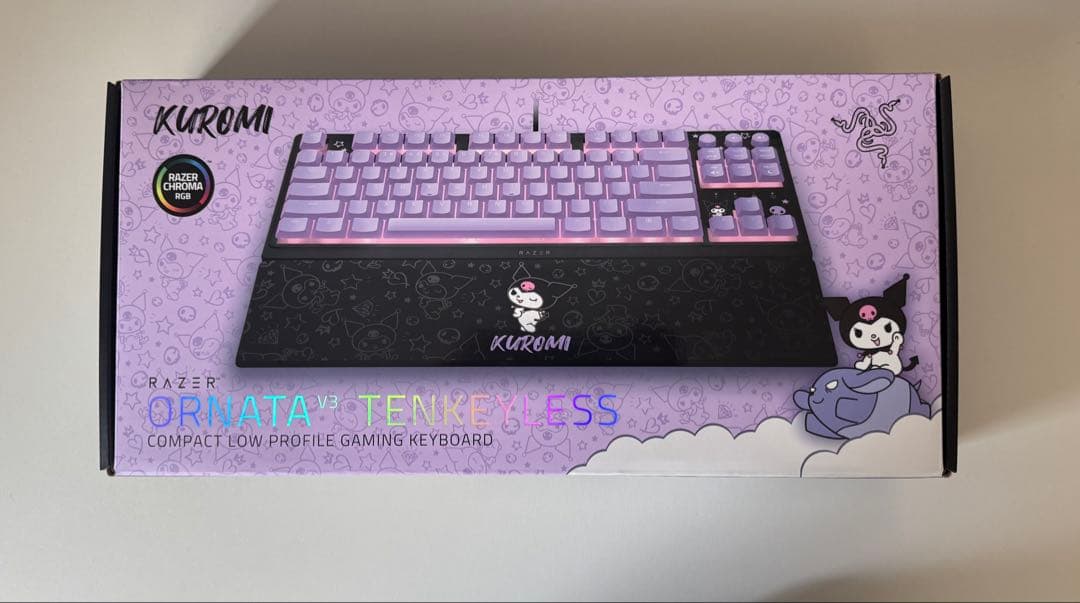 キーボード Razer Ornata V3 TKL US Kuromi edition