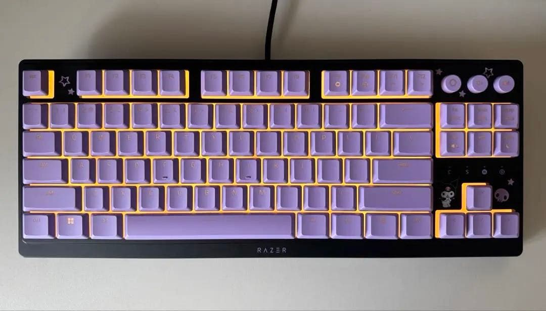キーボード Razer Ornata V3 TKL US Kuromi edition