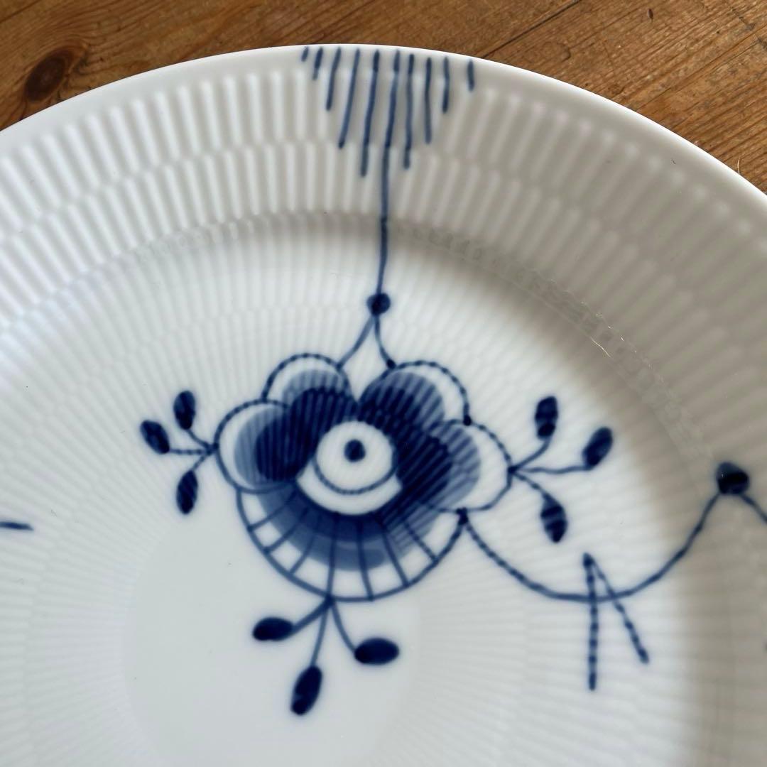 ロイヤルコペンハーゲン　ブルーフルーテッドメガ　プレート　27㎝　627