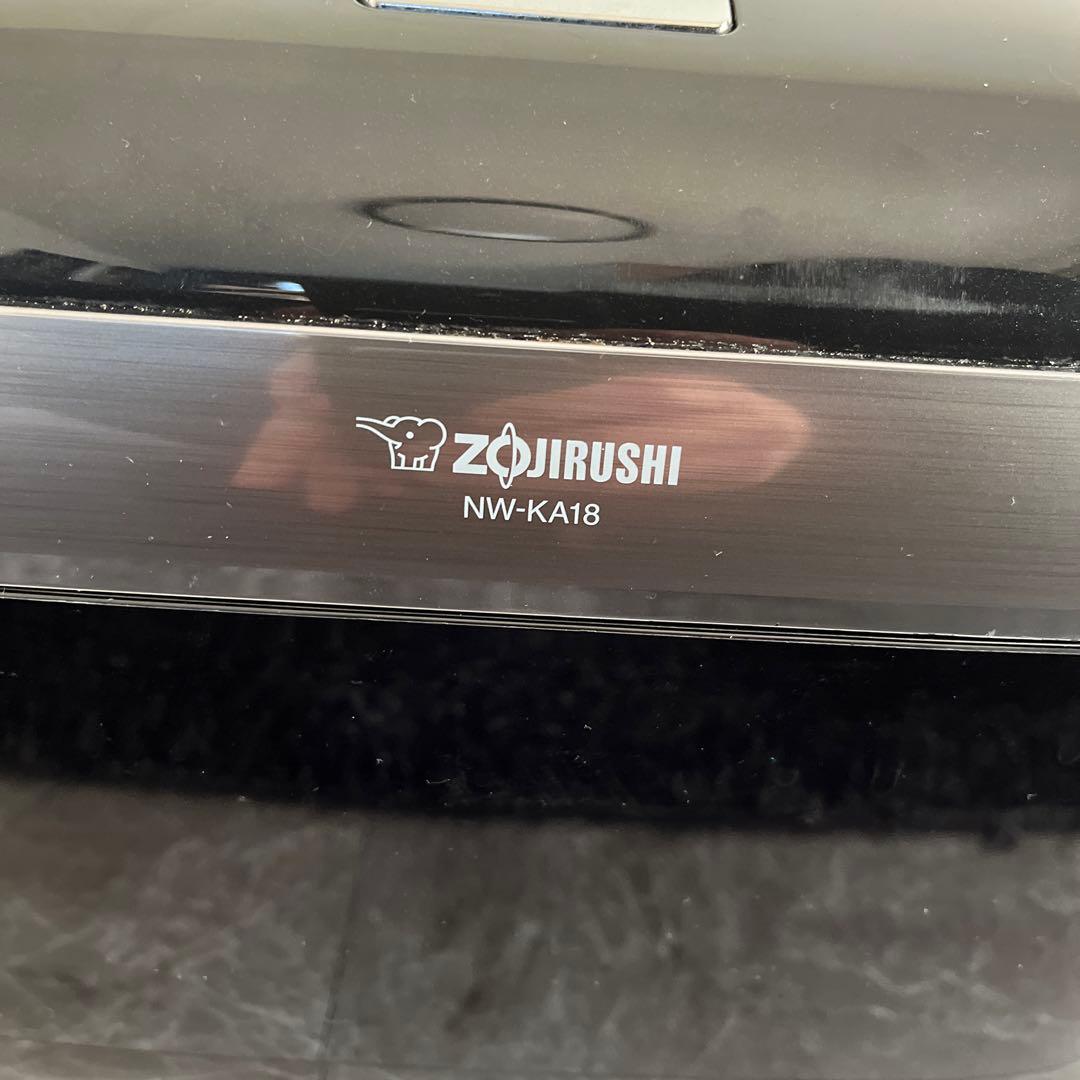 Zojirushi 炊飯器 NW-KA18 黒　中古品　難あり　象印