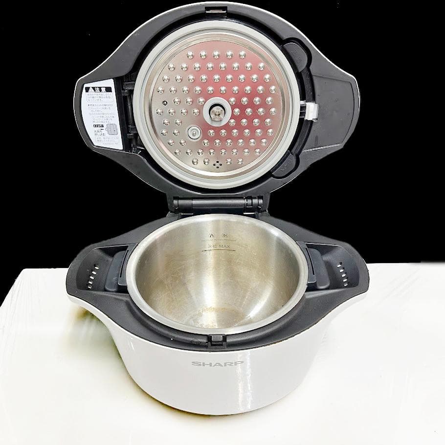 SHARP シャープ ヘルシオ ホットクック 2.4L KN-HW24E-W