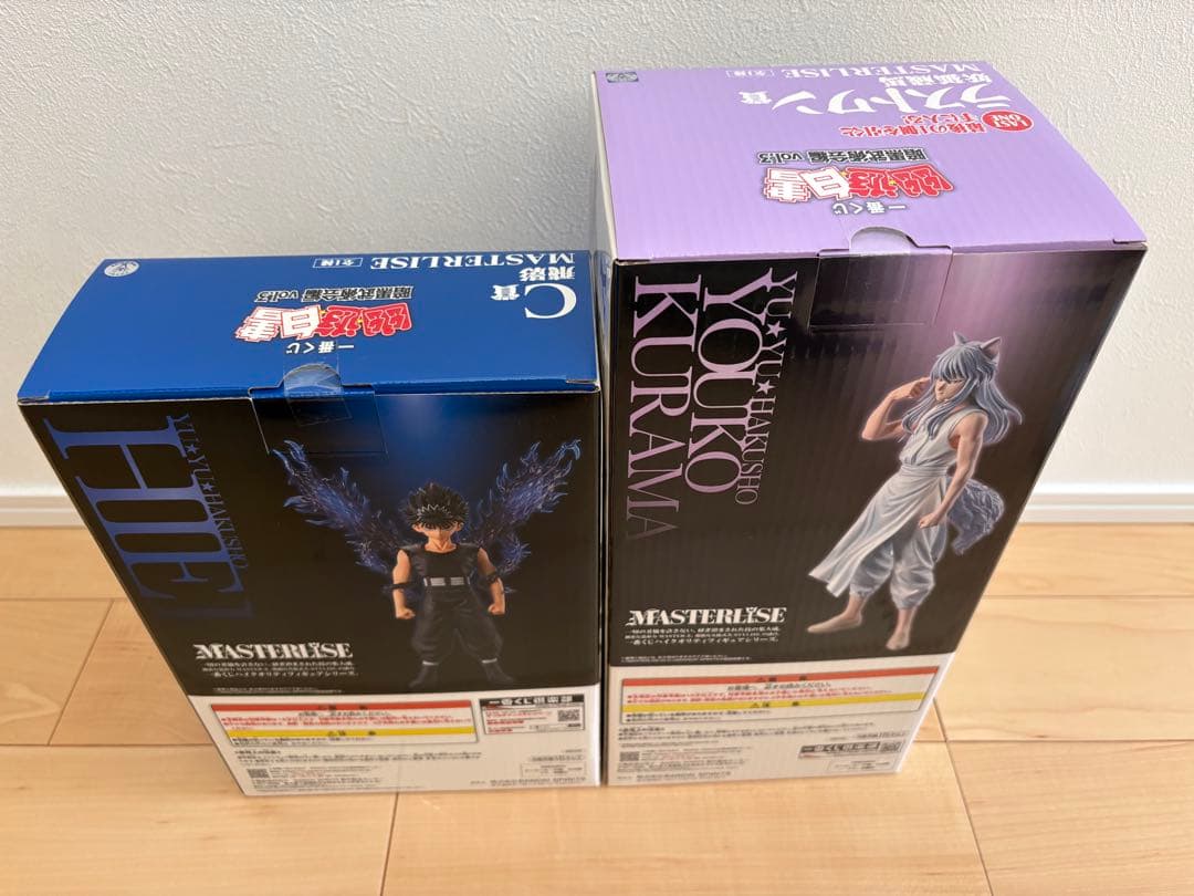 一番くじ　幽☆遊☆白書　C賞&ラストワン賞フィギュア　おまけ付き