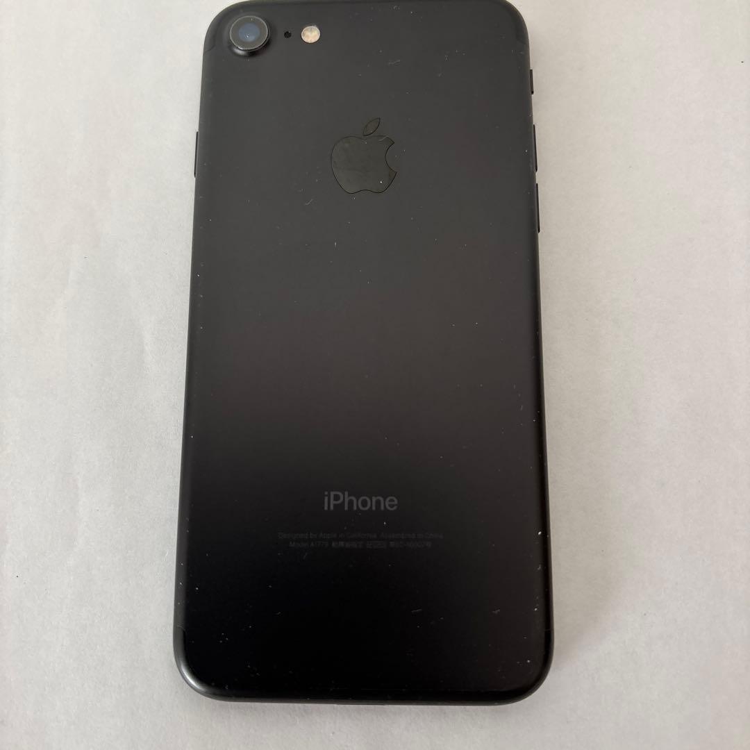 ★美品★ Apple iphone7 ブラック 128GB／バッテリ－100％