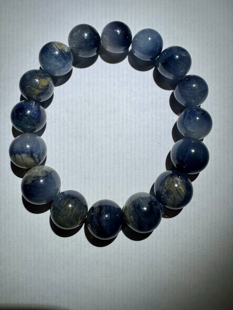 ブルールチル（インディゴライト）　ブルーガーデン共生　13mm