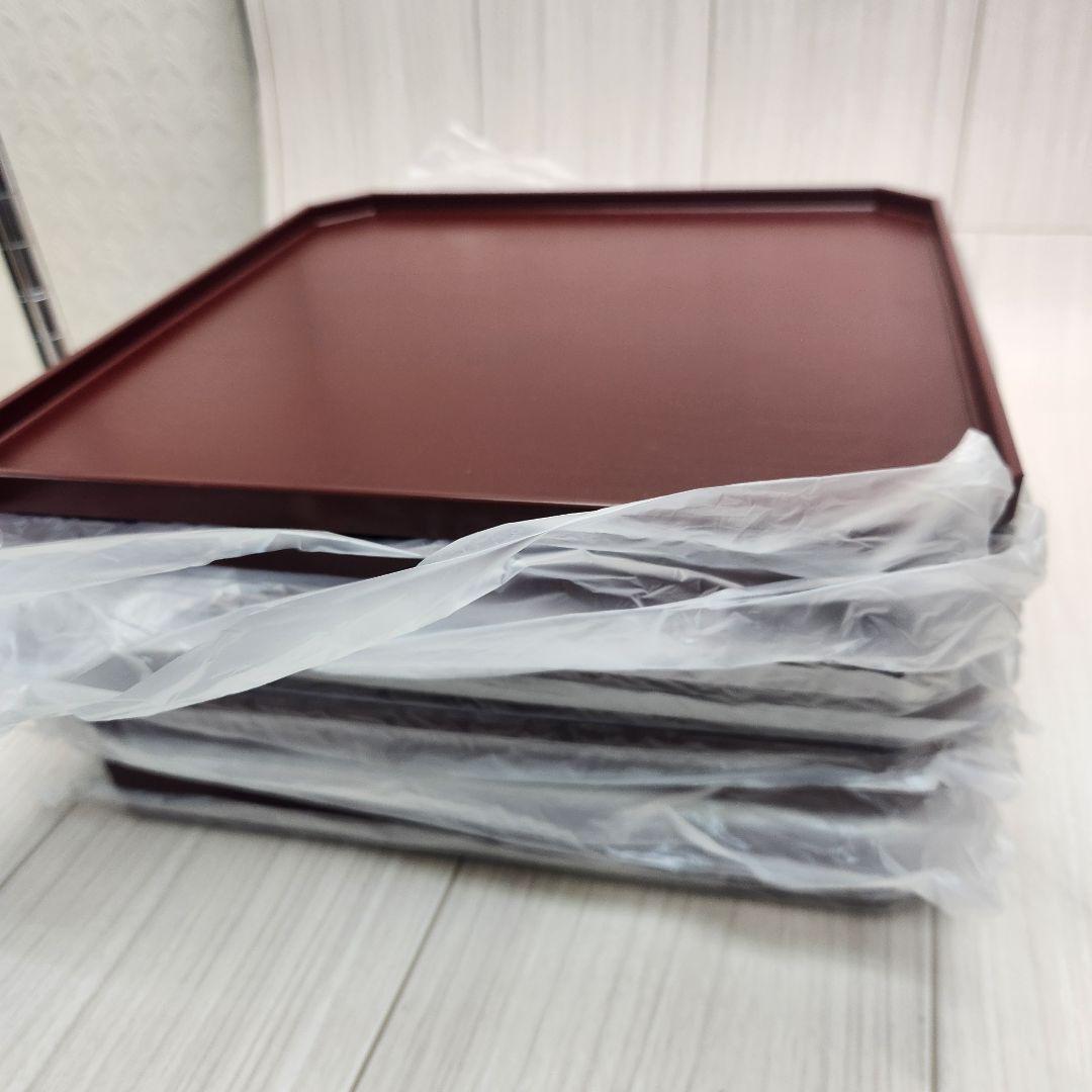 お値下げしました。　池坊　角盆　10セット