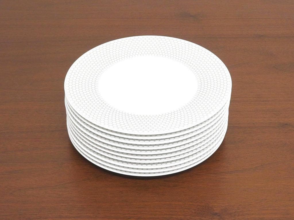 新品　未使用品　クリストフル　マディソン6　皿　プレート　10枚セット