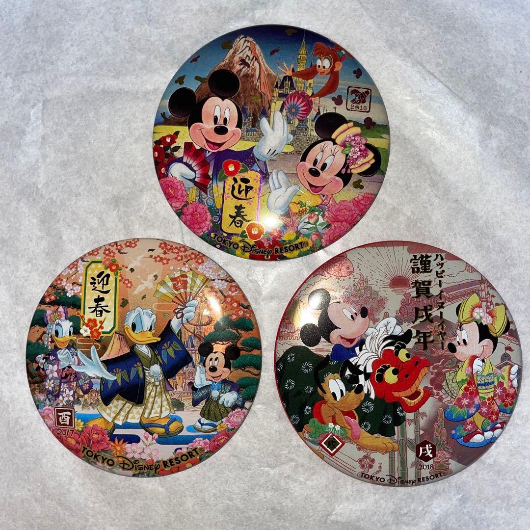 ディズニー　缶バッジ