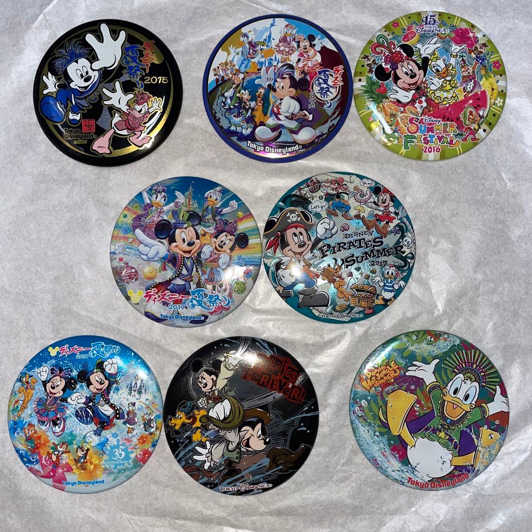 ディズニー　缶バッジ