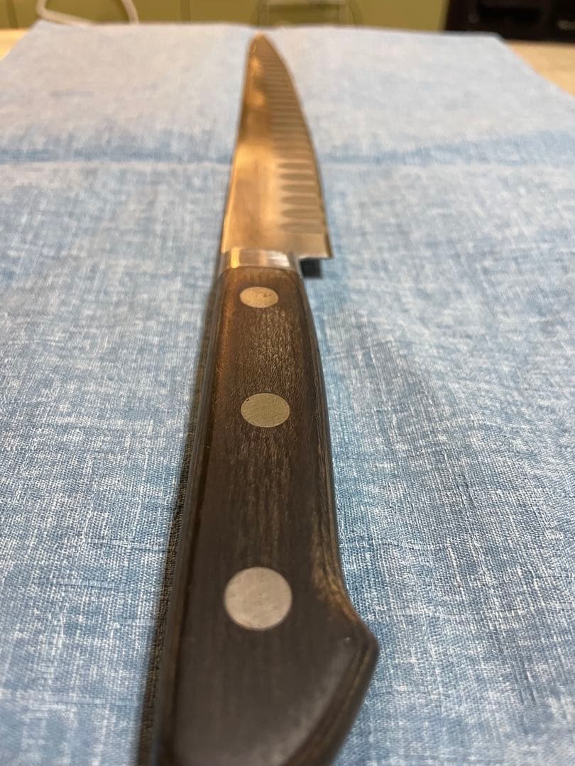 misonoミソノ　モリブデン鋼筋引きサーモンナイフ　刃渡り290mm