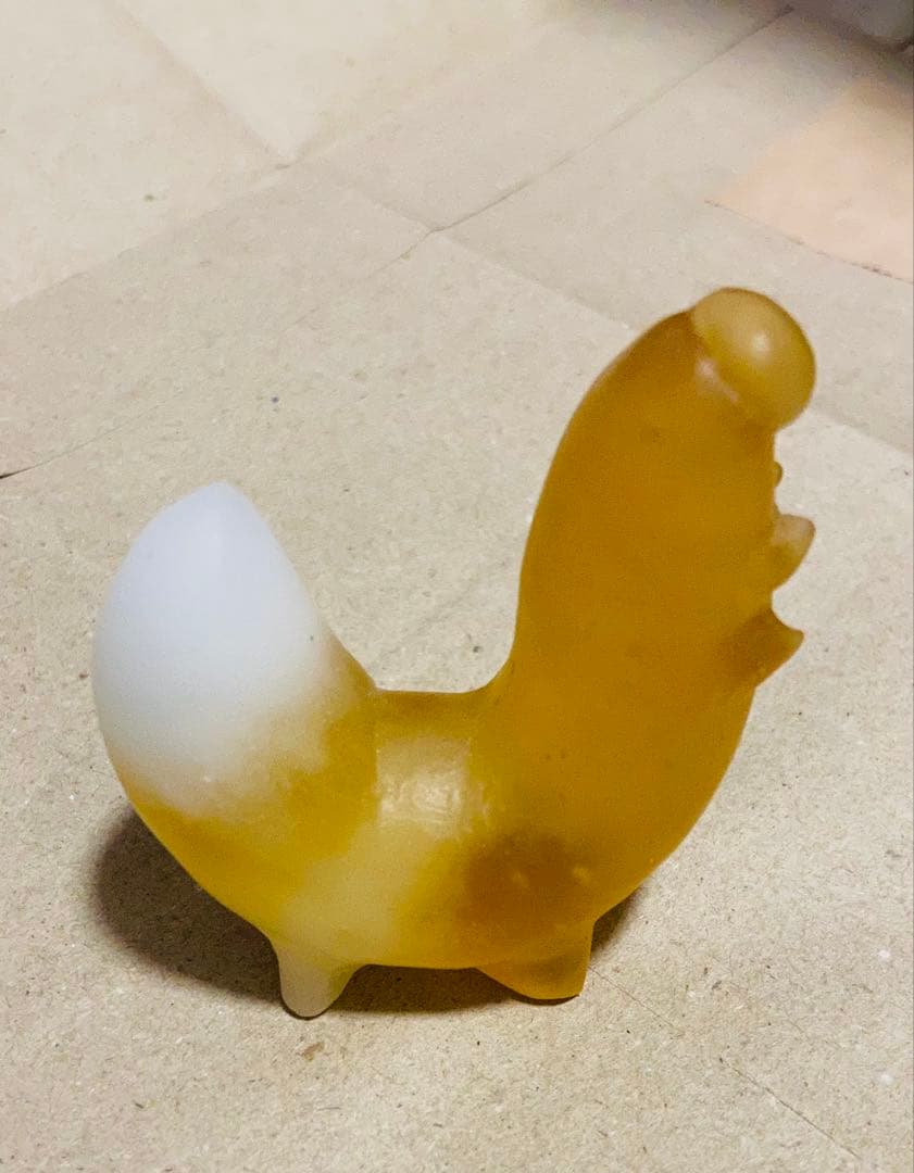 ◆芝崎由華◆ガラス製昆虫オブジェ　芋虫