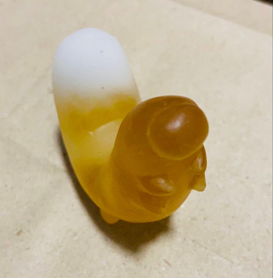 ◆芝崎由華◆ガラス製昆虫オブジェ　芋虫