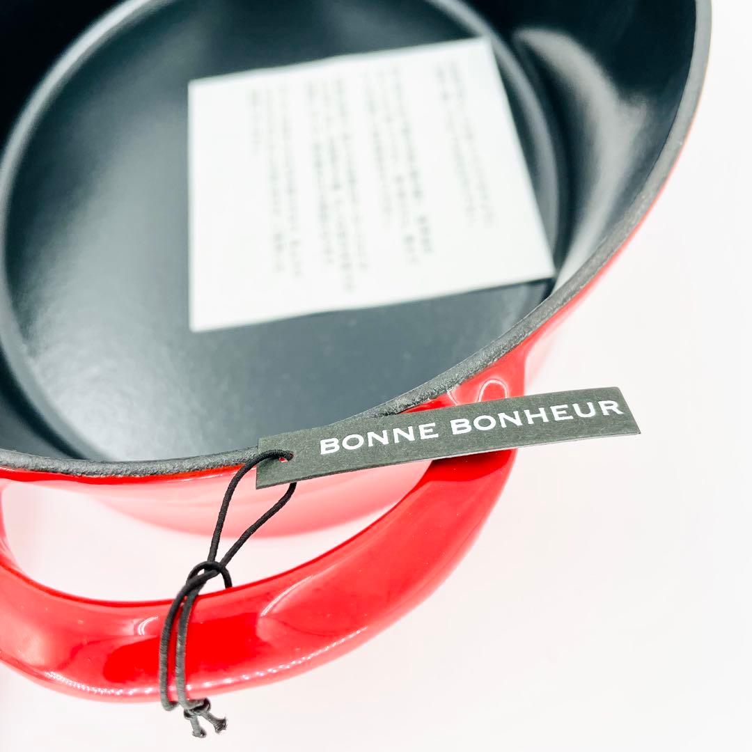 BONNE BONHEUR（ボンヌボヌール）ココットオーバル 26cm（レッド）