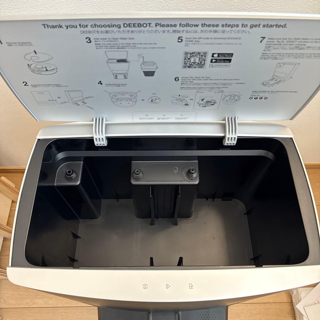 【中古・動作OK】ECOVACS DEEBOT X1 OMNI ロボット掃除機
