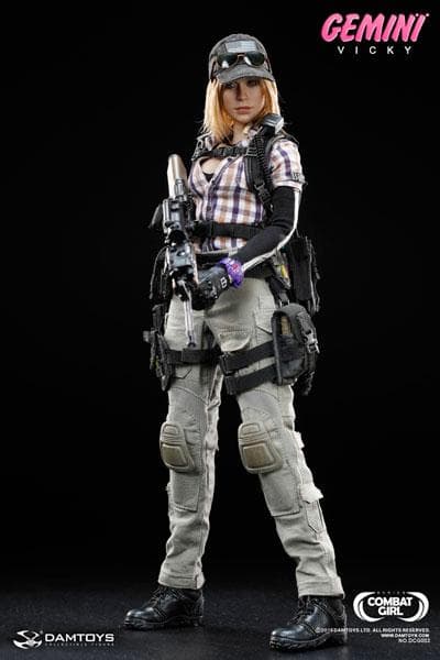 DAMTOYS 1/6 アクションフィギュア ジェミニ ヴィッキー VICKY