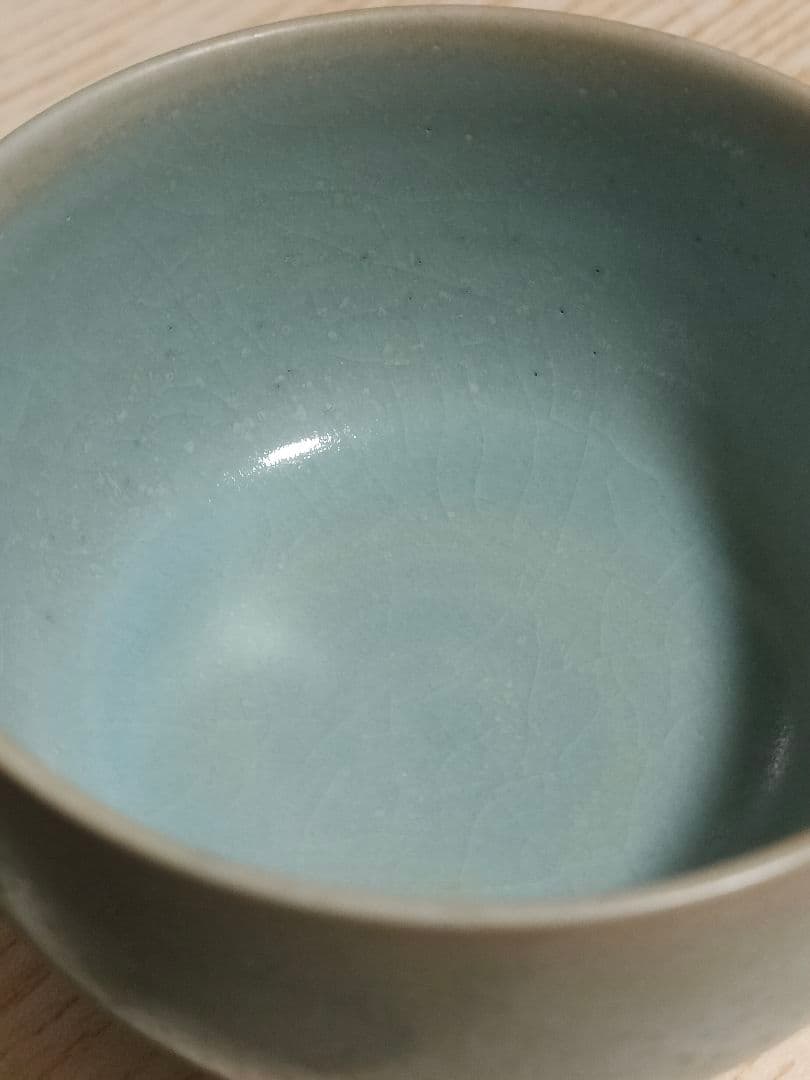 龍泉窯青磁　杯　ぐい呑み　茶碗　中国美術　骨董　時代物