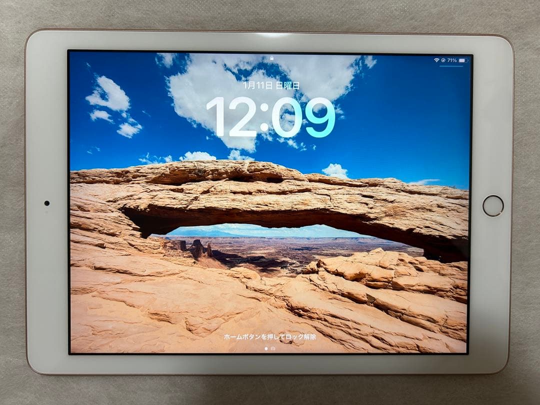 【美品】iPad 第６世代wi-fi 32GB 本体 ピンクゴールド