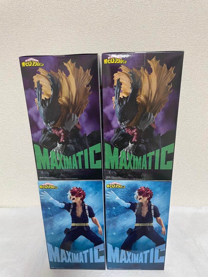 僕のヒーローアカデミア MAXIMATIC 緑谷出久III 轟焦凍II 4点