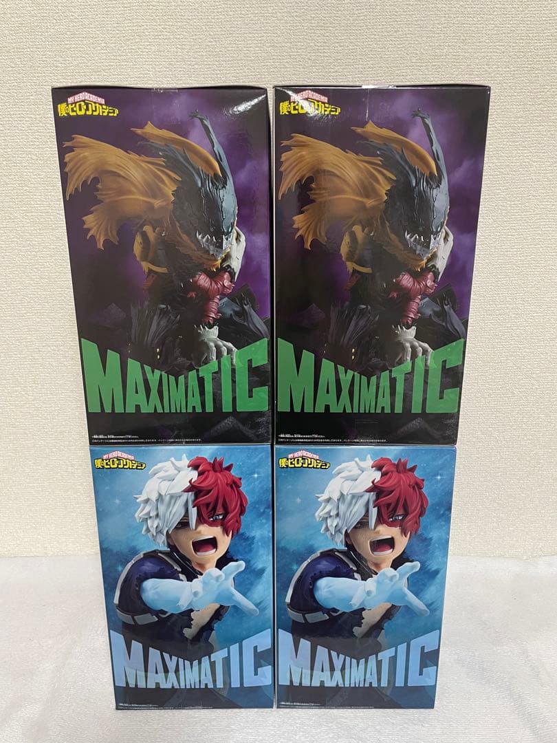 僕のヒーローアカデミア MAXIMATIC 緑谷出久III 轟焦凍II 4点