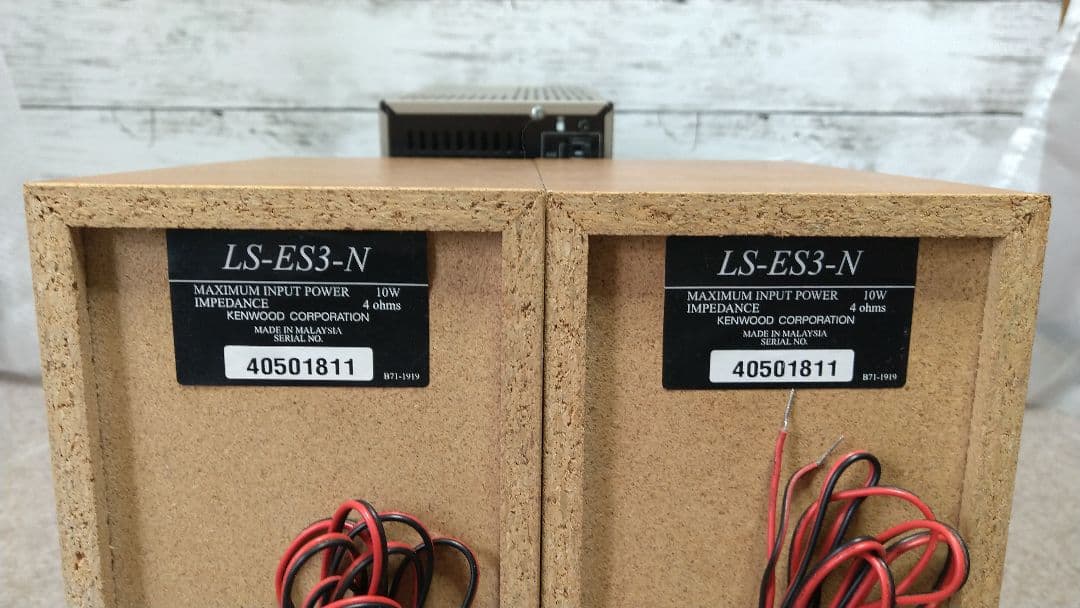 KENWOOD CD-MDHi-FiコンポRD-ESA3MDリモコン付き