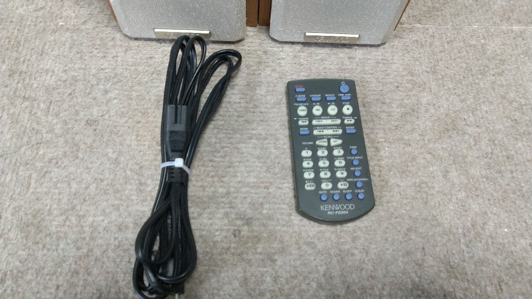 KENWOOD CD-MDHi-FiコンポRD-ESA3MDリモコン付き